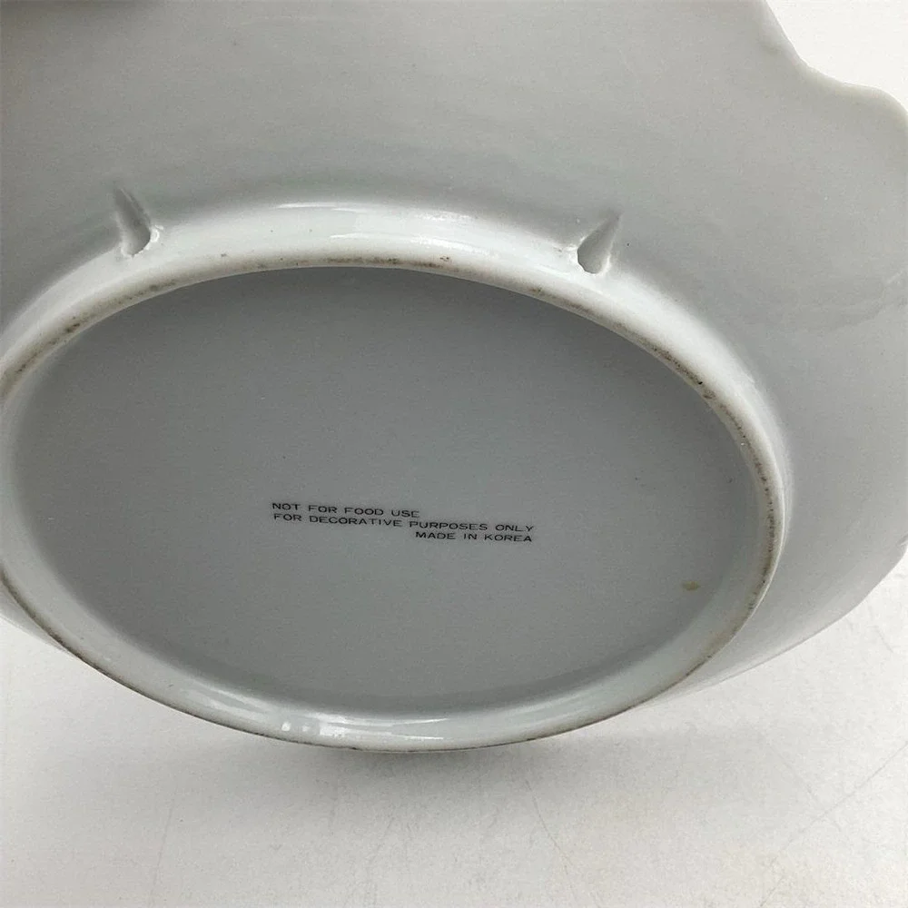 Vintage 1985 Good Neighbour Collector Plate Multicolor Scalloped Gold 7in